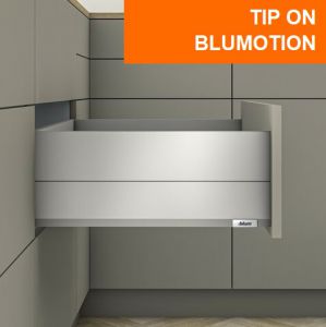 Выдвижной ящик MERIVOBOX E с BOXCAP 500 мм. с TIP-ON + BLUMOTION| Мебельная фурнитура BLUM (Австрия)